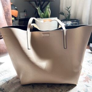 Calvin Klein Tote | Handbag | Beige | Reversible